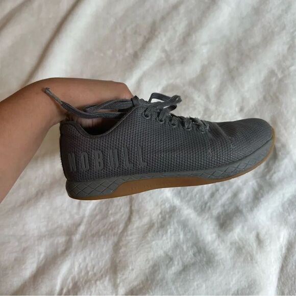 Nobull Dark Grey Gum Trainers Women's Size 7 - Picture 5 of 11